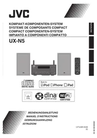 Notice JVC UXN5 Altoparlante