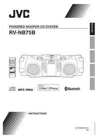 Notice JVC RVNB75 Altoparlante