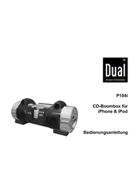 Notice DUAL P 104I Lautsprecher