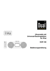 Notice DUAL DCR 100 Lautsprecher