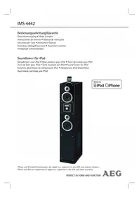 Notice AEG IMS 4442 Alto-falante