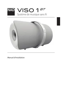 Notice NAD VISO 1 BT Haut-parleur