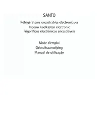 Notice AEG-ELECTROLUX SANTO SZ 91200 I Réfrigérateur