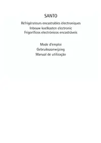 Notice AEG-ELECTROLUX SANTO Z 912005I Réfrigérateur