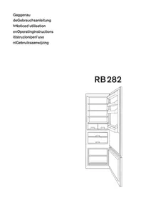 Notice GAGGENAU RB 282100 Frigorifero