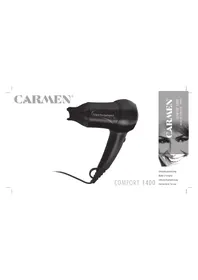 Notice Carmen HD1420 Haartrockner