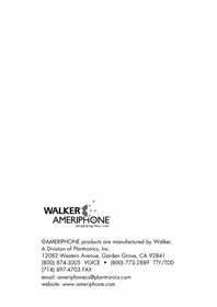 Notice Clarity WAKE ASSURE Alarm clock radio