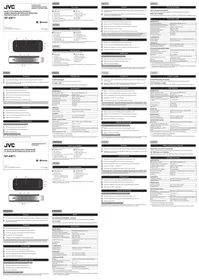 Notice JVC SPABT1 Haut-parleur