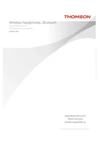 Notice THOMSON WHP6316BT Casque audio