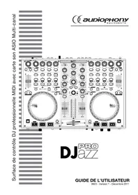 Notice Audiophony DJAZZ PRO Table de mixage