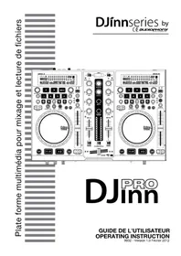 Notice Audiophony DJ INN PRO Table de mixage