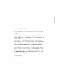 Notice DEVIALET 400 Système hifi