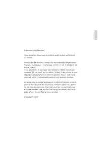 Notice DEVIALET 120 Système hifi