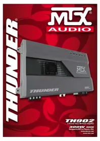 Notice MTX Audio TH902 Autoradio