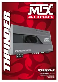 Notice MTX Audio TH904 Autoradio