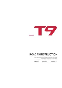 Notice iRoad T9 Dashcam