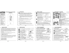 Notice UPM HTM311A Thermostat