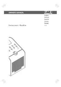 Notice Acoustic Energy AE INTERNET RADIO 收音机