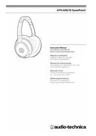 Notice AUDIO TECHNICA ATHANC70 QUIETPOINT Kopfhörer