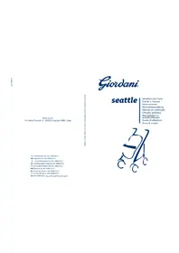 Notice Giordani SEATTLE Poussette