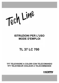 Notice TechLine TL37LC700 Televisore