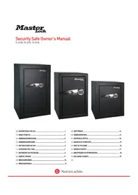 Notice Master Lock T0331ML Coffre-fort