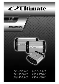 Notice Ultimate T22450 Autoradio