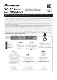 Notice PIONEER XCP1DAB Système audio