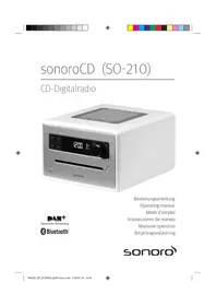 Notice SONORO CD Radio