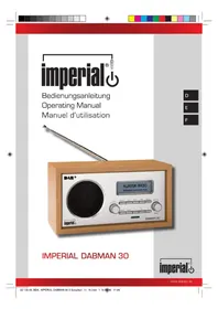 Notice Imperial DABMAN 30 Radio