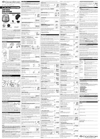 Notice Ciclo CICLOMASTER CM 436 Compteur