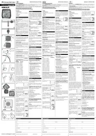 Notice Ciclo CICLOMASTER CM 4.11 Compteur