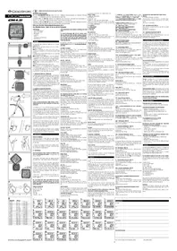 Notice Ciclo CICLOMASTER CM 4.21 Compteur
