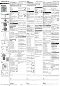 Notice Ciclo CICLOMASTER CM 2.11 Compteur