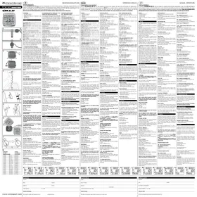 Notice Ciclo CICLOMASTER CM 2.21 Compteur