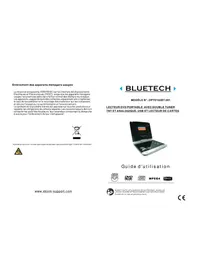 Notice Bluetech DPT0102BT Lecteur DVD portable