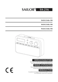 Notice SAILOR SA216 Radio