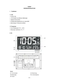 Notice TECHNOLINE WS 8007 Reloj