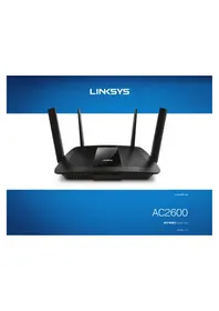 Notice LINKSYS EA8500 Ruuter