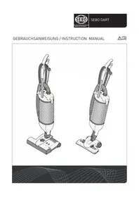 Notice Sebo DART 2 Aspirateur