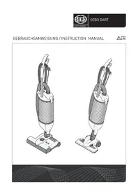 Notice Sebo DART 1 Aspirateur