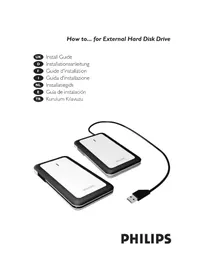 Notice PHILIPS SPD5200 Disque dur externe