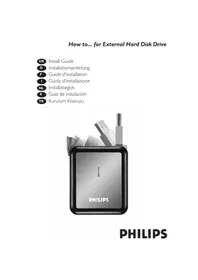 Notice PHILIPS SPD5400 Disque dur externe