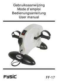 Notice Fysic FF17 Exercise bike