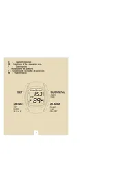 Notice SIGMA PC1600 Sportuhr