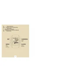 Notice SIGMA PC 1300 Sportuhr