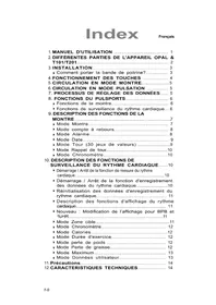 Notice Echowell ELITE T201 Montre de sport