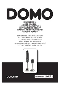 Notice DOMO DO9069C Tosti-ijzer