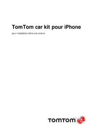 TOMTOM Apple Carkit - Kit d'encastrement