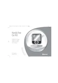 Notice PARROT LSGPS 3400 Kit d'encastrement